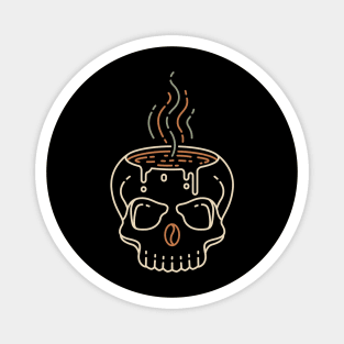 Coffee Till Death 3 Magnet